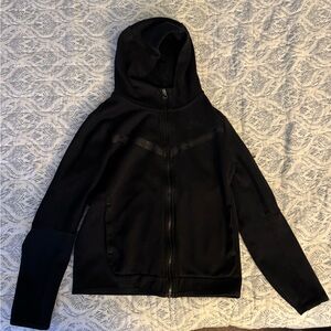 Youth Large Nike Tech Black Hoodie